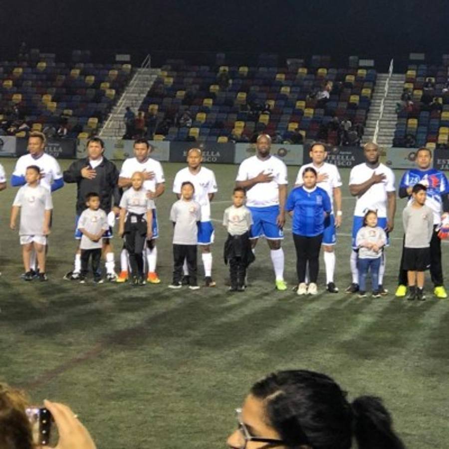 Fotos: Las Leyendas de Honduras derrotan a las de México en duelo en Atlanta
