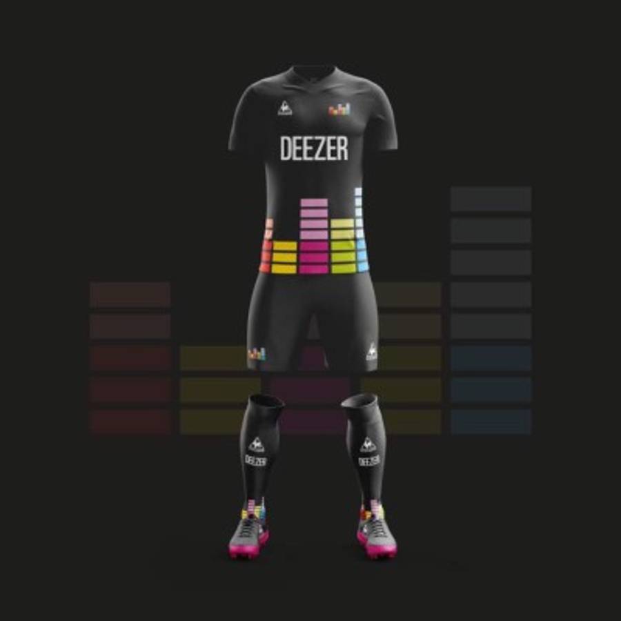 Así serían los uniformes si las redes tuvieran equipos de fútbol