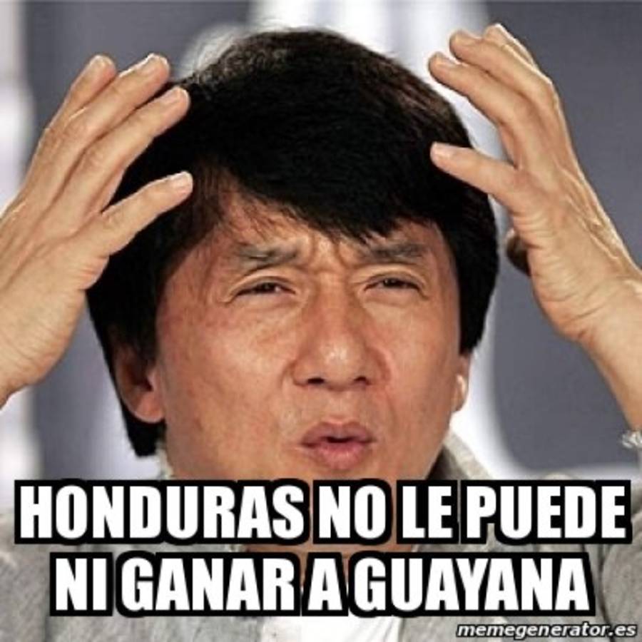 ¡DUROS MEMES! Los divertidos memes que deja el Honduras-Guayana
