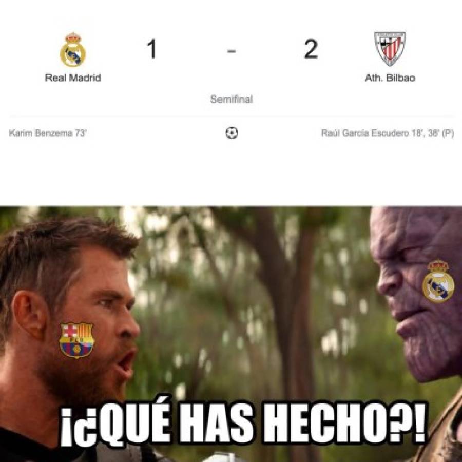 Muy crueles: los memes destrozan al Real Madrid por quedar eliminado de la Supercopa de España