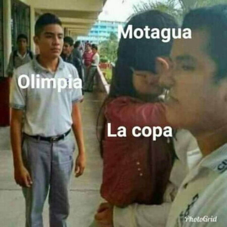 ¡Siguen! Los otros memes donde hacen pedazos al Olimpia tras perder la final ante Motagua