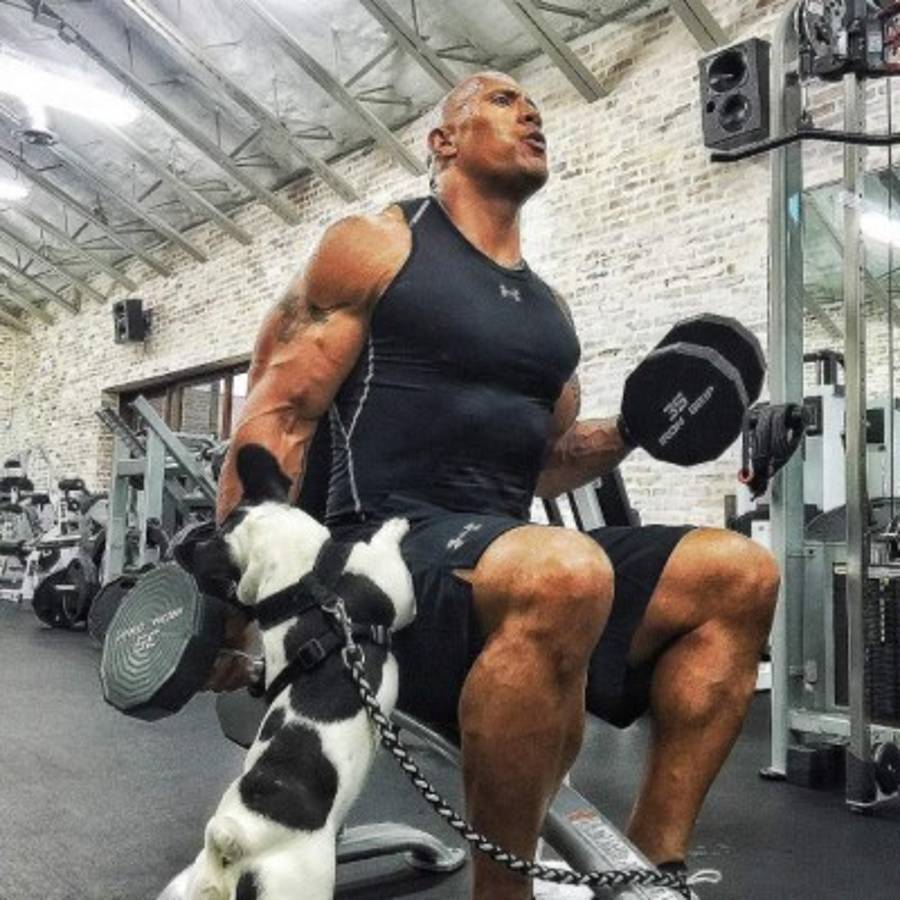 Al descubierto el extraño hábito de Dwayne Jhonson: revela por qué orina en una botella mientras entrena