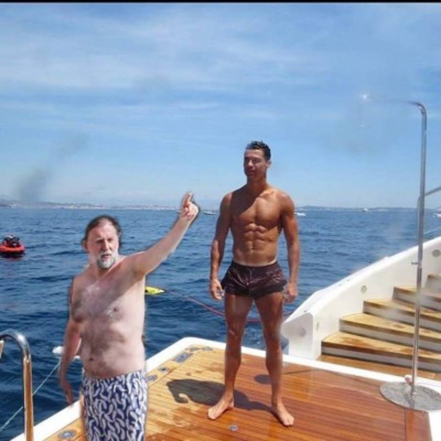 Memes despedazan a Cristiano Ronaldo por su última foto en sus vacaciones con Georgina Rodríguez