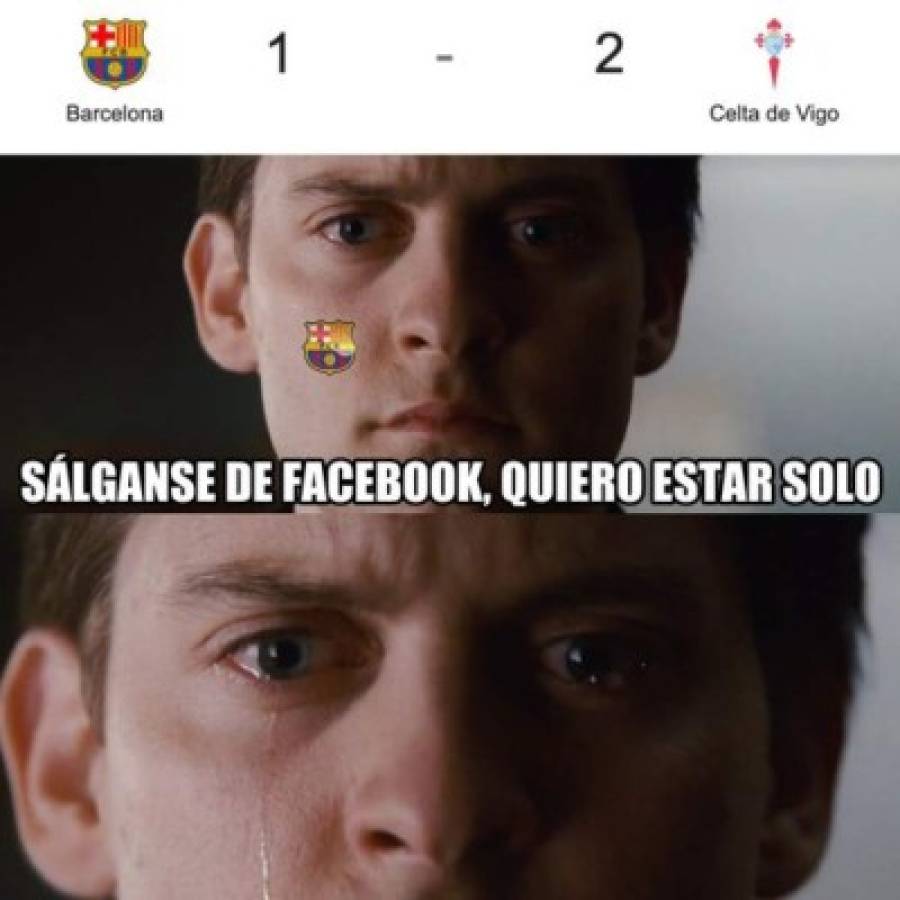 Destrozan al Barcelona: los crueles memes que dejó la penúltima jornada de la liga española