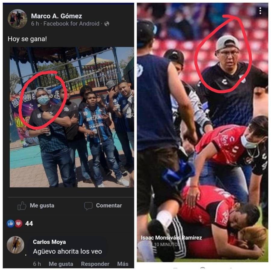 Identificados: los rostros de los agresores que provocaron una brutal pelea en el Querétaro-Atlas de la Liga MX