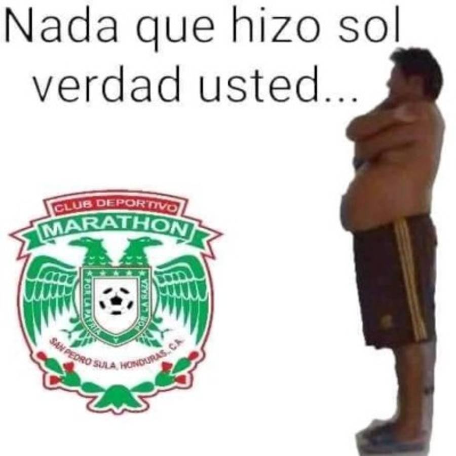 Olimpia es campeón y los memes destrozan al Marathón de Vargas ¡y también a Motagua!