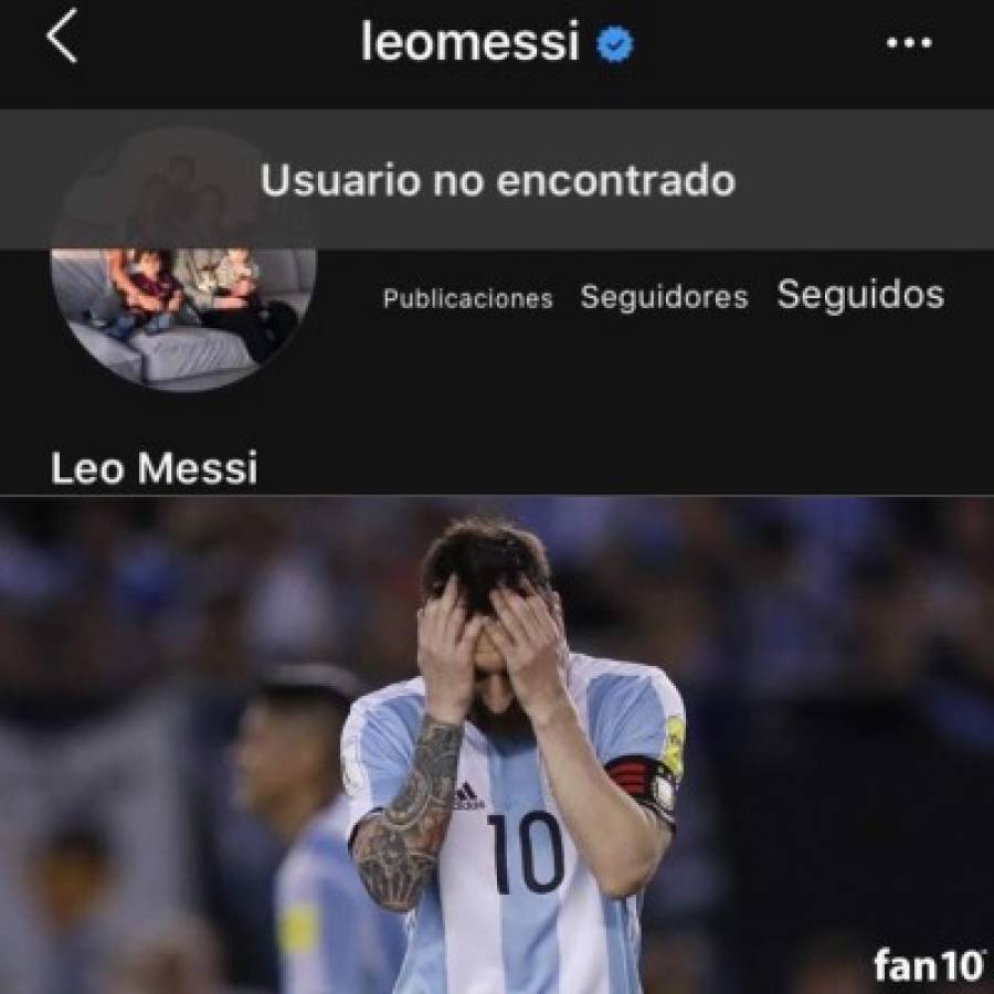 Messi, protagonista de los memes por su nuevo look y por la desaparición de su Instagram