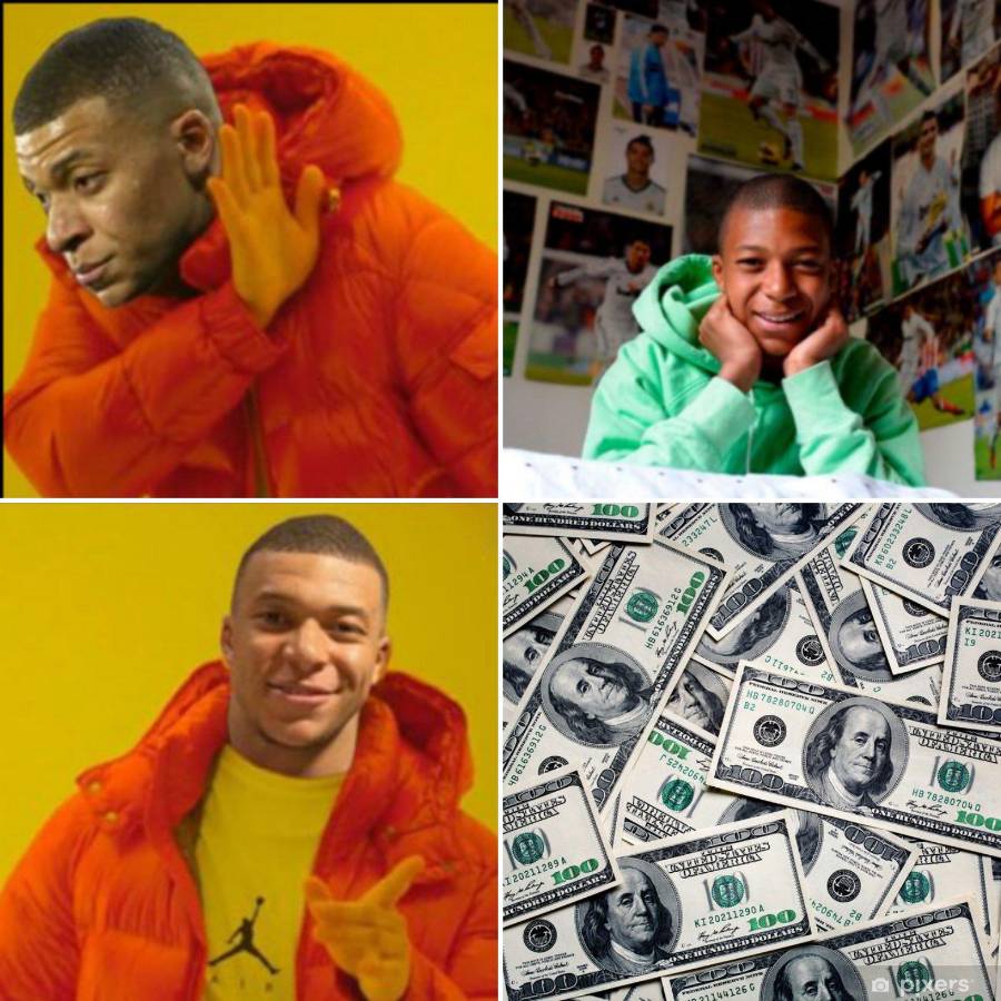 Destrozan al Real Madrid y lo celebran en Barcelona: los terribles memes que dejó la renovación de Mbappé con el PSG