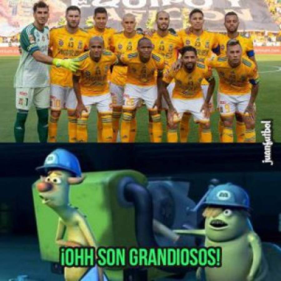 Los memes no perdonan a Tigres, pese a ganar en la final de ida ante León