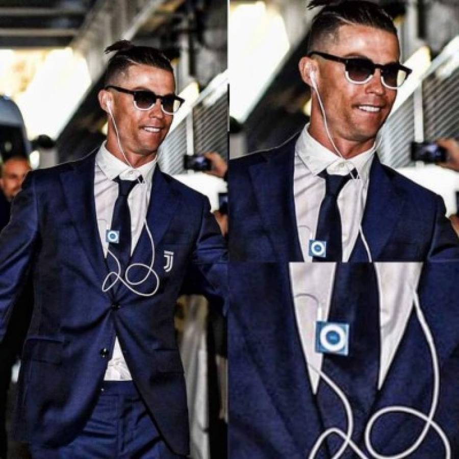 Cristiano Ronaldo causa furor en las redes sociales por usar un Ipod viejo del 2005