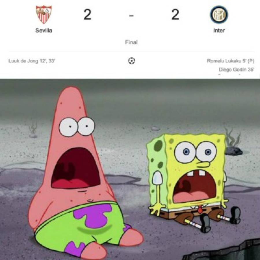 Los memes destrozan al Inter y Chicharito tras el nuevo título de Europa League del Sevilla