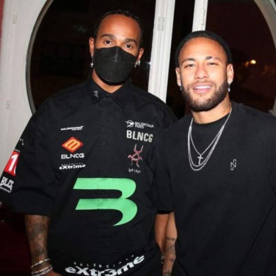 Rumba en París: Así captaron a Neymar y Mbappé en plena fiesta con preciosa modelo francesa