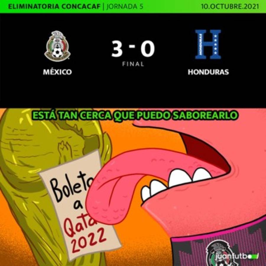 Los otros memes que dejó la fecha cinco de la octagonal de Concacaf; no perdonan a Honduras