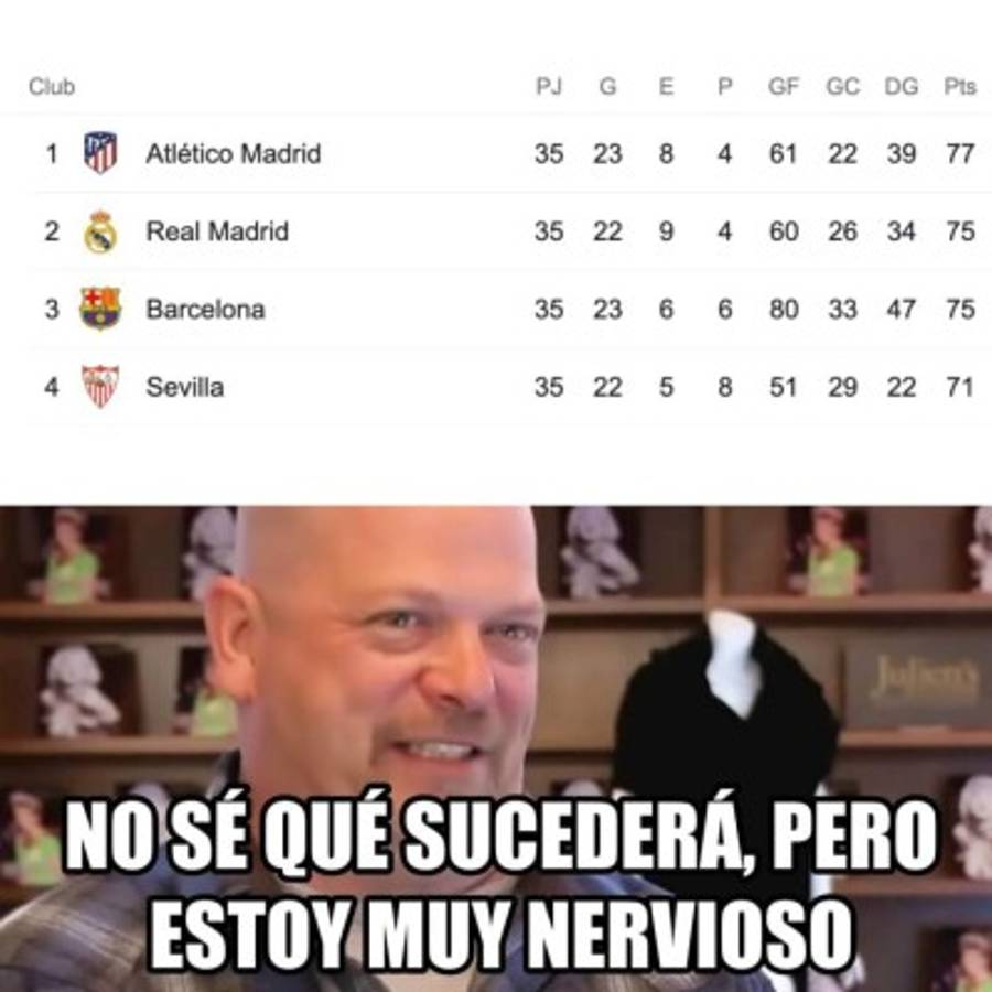 Memes: Las burlas hacen pedazos al Real Madrid tras empatar en liga española ante el Sevilla