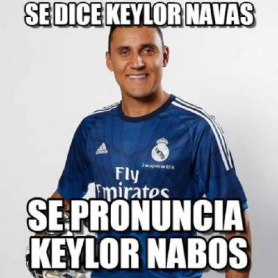 Los memes crucifican a Keylor Navas a pesar de la clasificación del Madrid