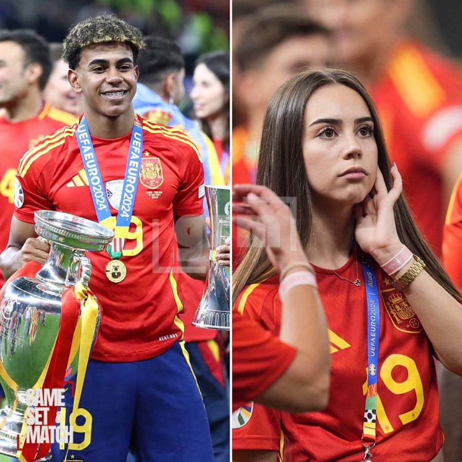 Así es la bella y ‘misteriosa’ novia de Lamine Yamal, la perla de España: ¡captados acaramelados en la Eurocopa!