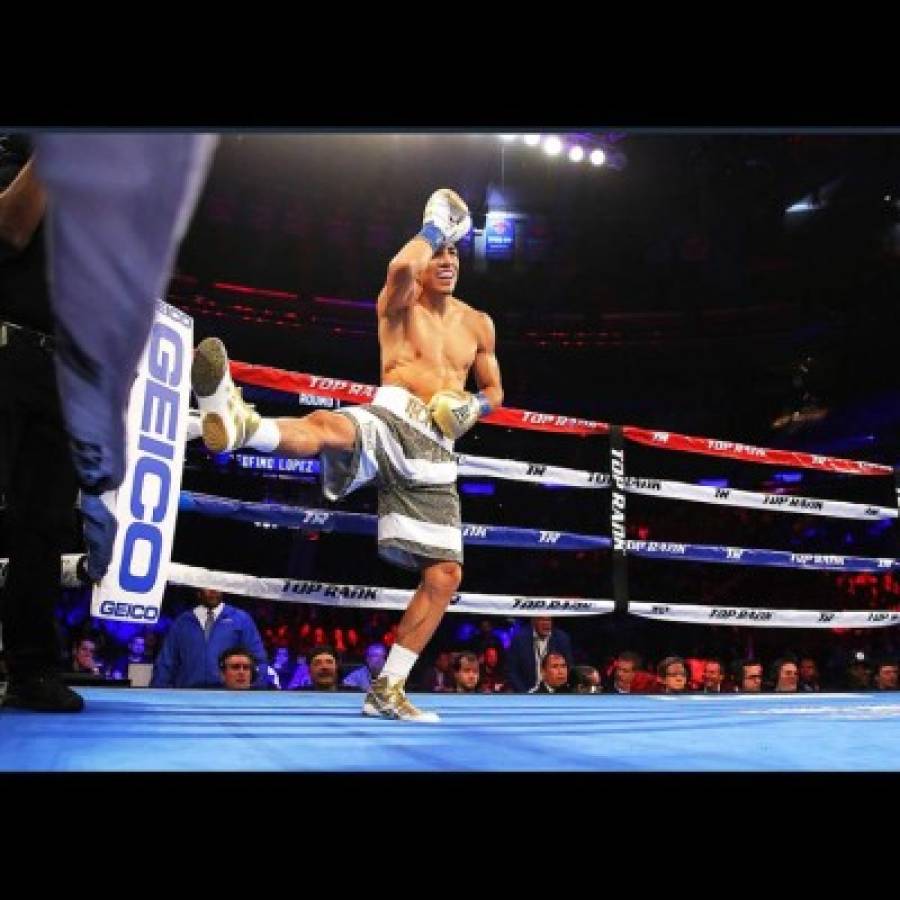 Las fotografías inéditas de boxeador hondureño Teofimo López