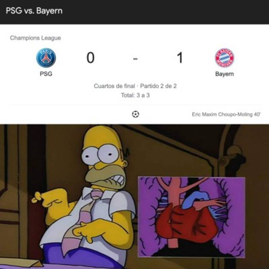 PSG eliminó al Bayern Múnich: los memes vuelan las redes tras la brutal eliminatoria en Champions