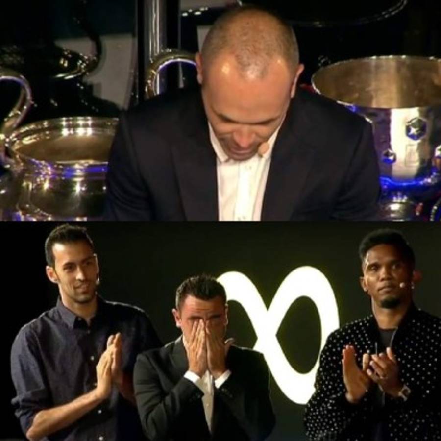 Así fue la emotiva y tremenda despedida de Andrés Iniesta del FC Barcelona