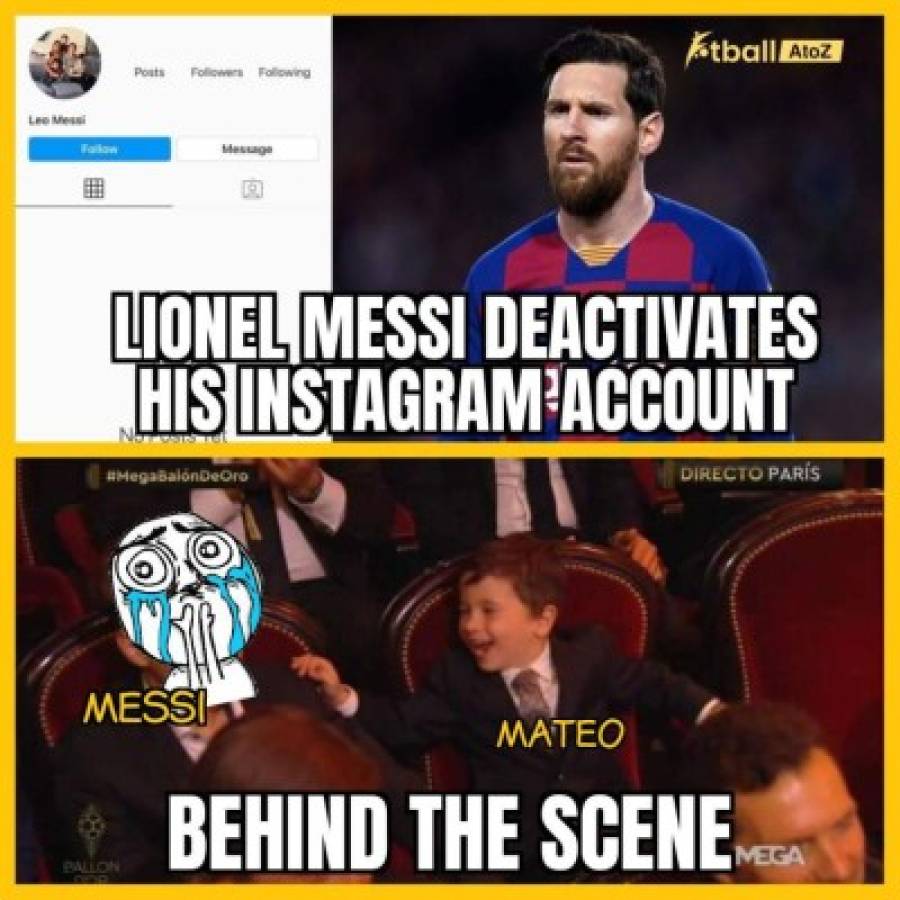 Messi, protagonista de los memes por su nuevo look y por la desaparición de su Instagram