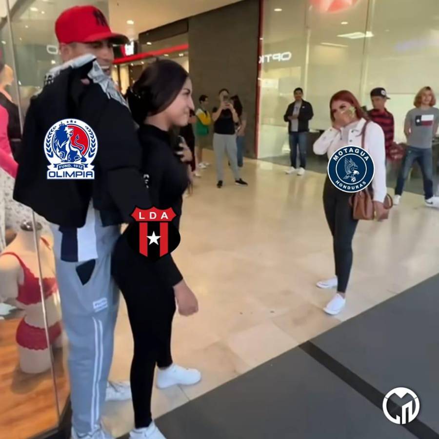 Los memes del título de Olimpia en la Liga Concacaf donde hacen pedazos al Motagua