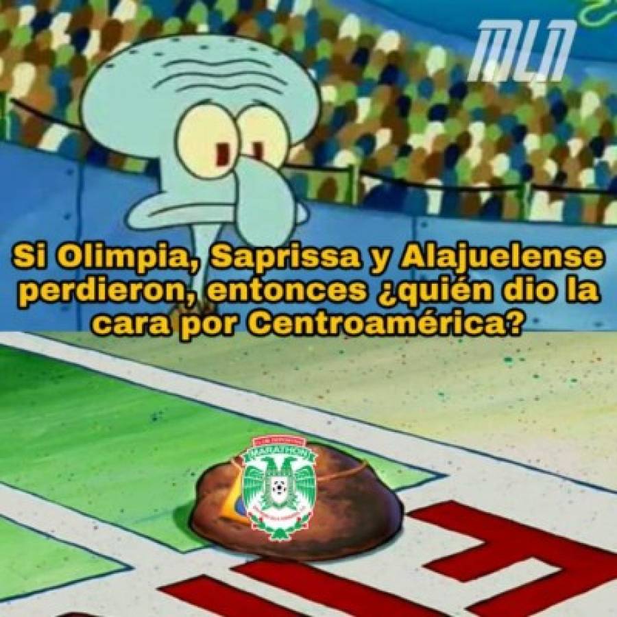 No perdonan: Los memes se burlan del Olimpia tras perder contra el América en la Champions de Concacaf