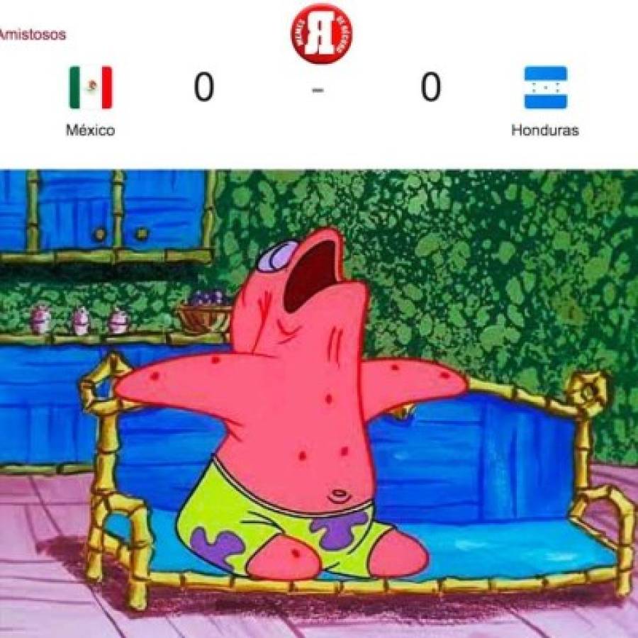 ¡Se durmieron! Las redes explotan con divertidos memes por el empate de Honduras ante México