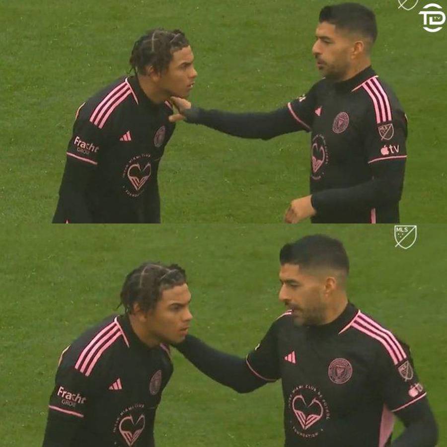 Messi no pudo llenar el estadio, el enfado de Luis Suárez en el Inter Miami-FC Dallas y su charla con David Ruiz