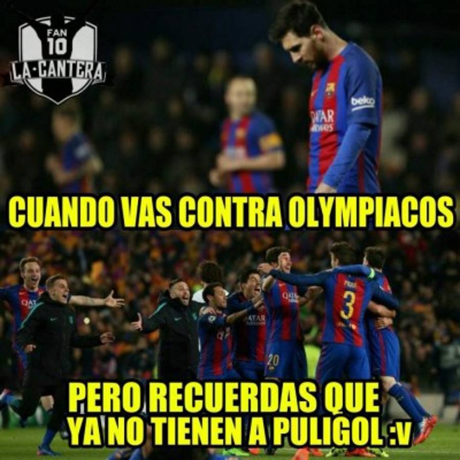 ¡Atacan a Piqué! Los imperdibles memes de la jornada de Champions League