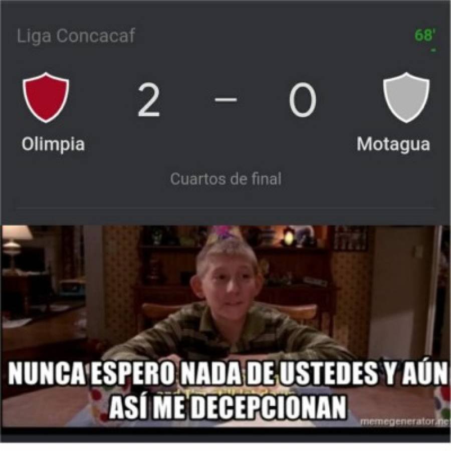 Los memes trituran a Motagua y Diego Vázquez por quedar eliminados de la Liga Concacaf a manos de Olimpia  