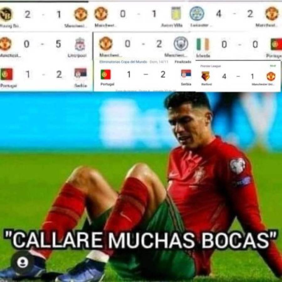 Para reír: Manchester United cae en una profunda crisis y los memes hacen pedazos a Cristiano Ronaldo