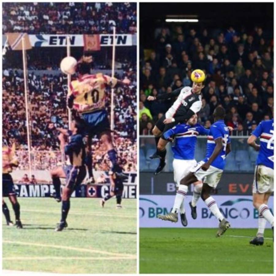 Michael Jordan y Carlos Pavón, protagonista de los memes tras el golazo de Cristiano Ronaldo