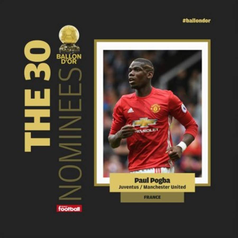 Fotos: Conoce la lista de los 30 jugadores nominados al Balón de Oro