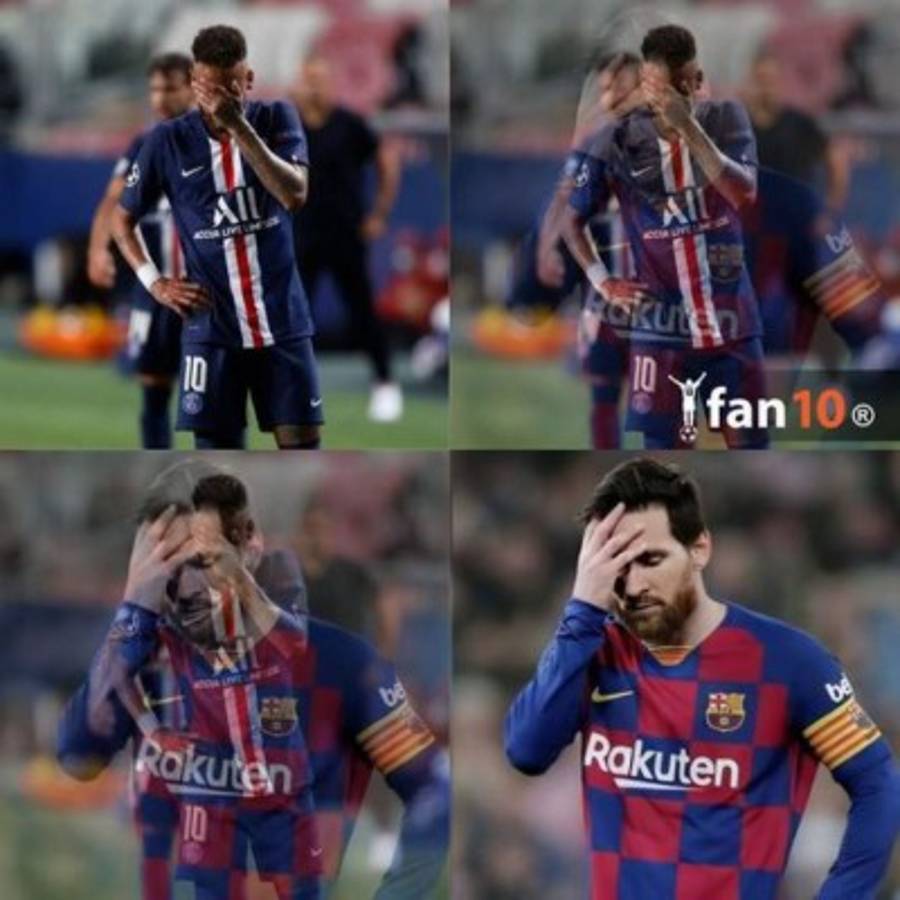 Los otros memes que no has visto donde hacen pedazos a Neymar y PSG por perder la Champions&nbsp;&nbsp;