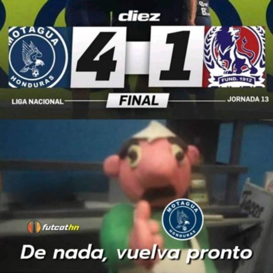 Crueles: Los otros memes que no has visto de la humillación de Motagua a Olimpia   