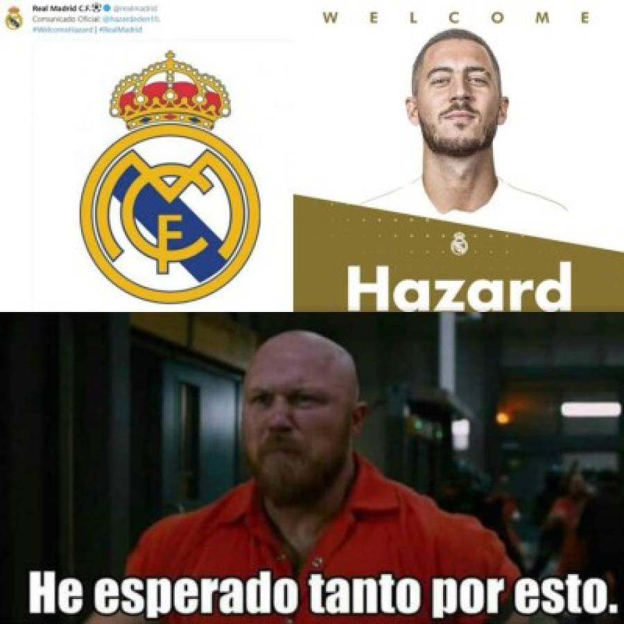 Hazard: Los memes se acuerdan del Barça tras el nuevo fichaje del Real Madrid