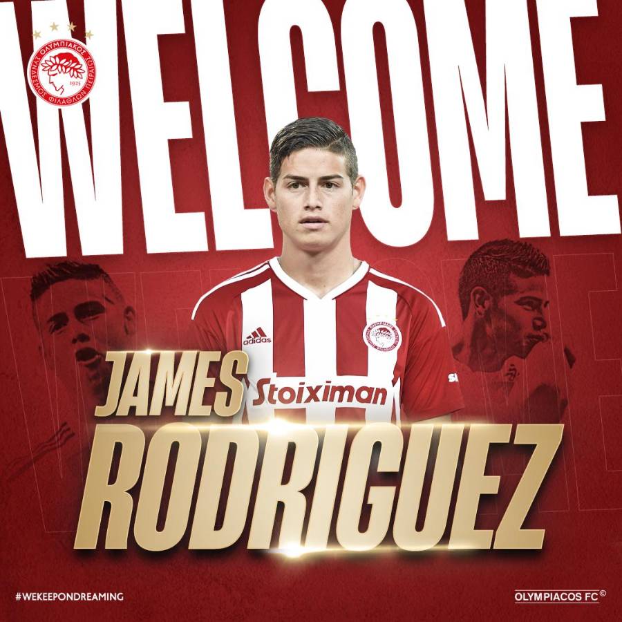 Así fue el reencuentro de James Rodríguez y Marcelo en el Olympiacos... ¡y la mala noticia que recibió sin haber debutado!