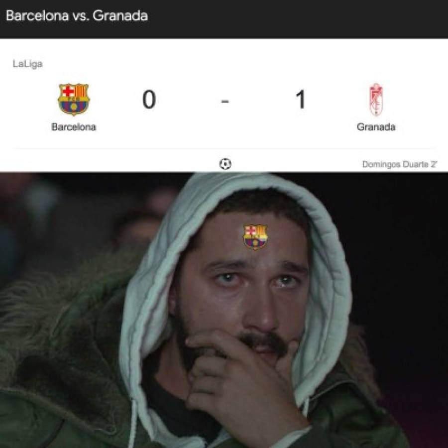 Barcelona sufrió para empatar con Granada y los memes destruyen a Koeman, Busquets y Coutinho