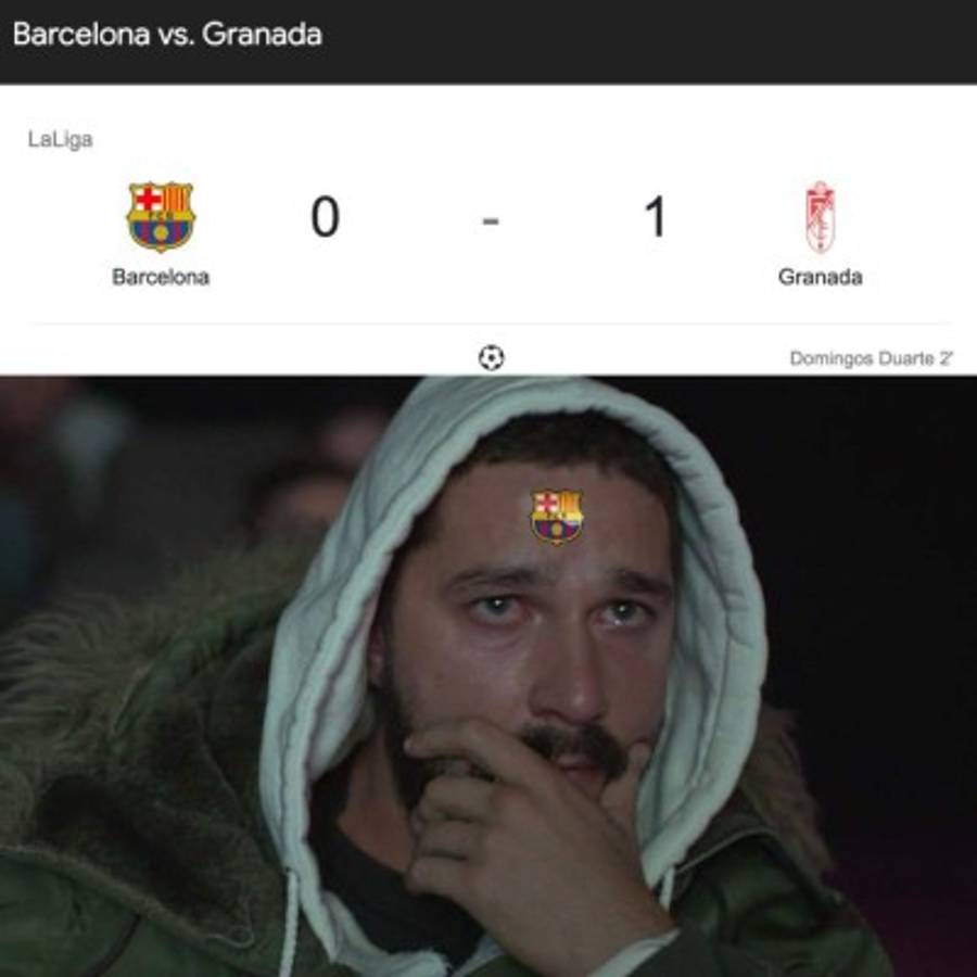 Barcelona sufrió para empatar con Granada y los memes destruyen a Koeman, Busquets y Coutinho