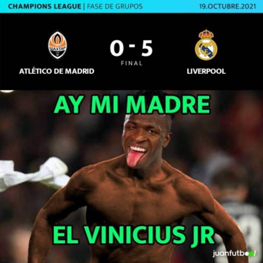 Messi marcó a lo Panenka, Vinicius anotó golazo y los memes estallan en la jornada de Champions