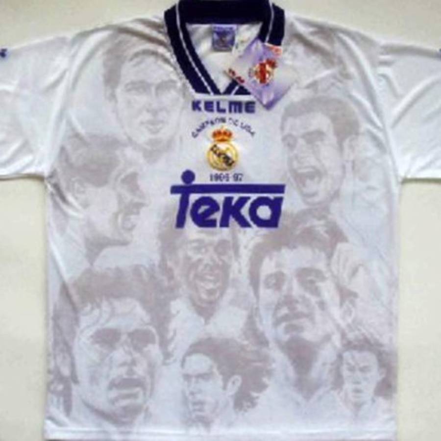 Los uniformes más feos en la historia del Real Madrid y Barcelona