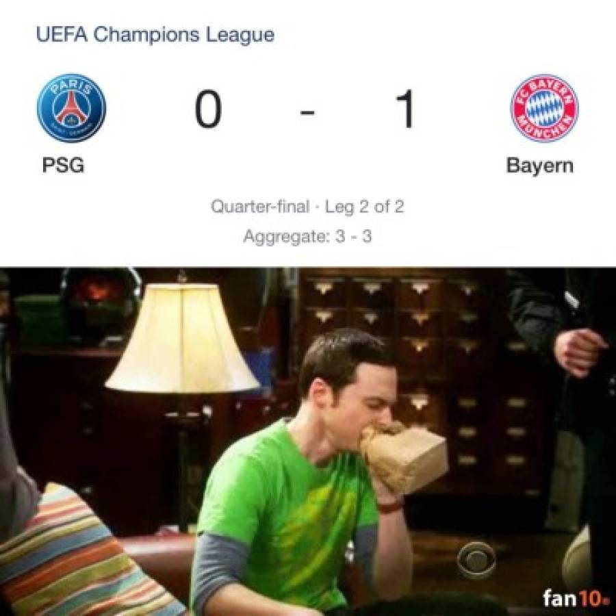 PSG eliminó al Bayern Múnich: los memes vuelan las redes tras la brutal eliminatoria en Champions