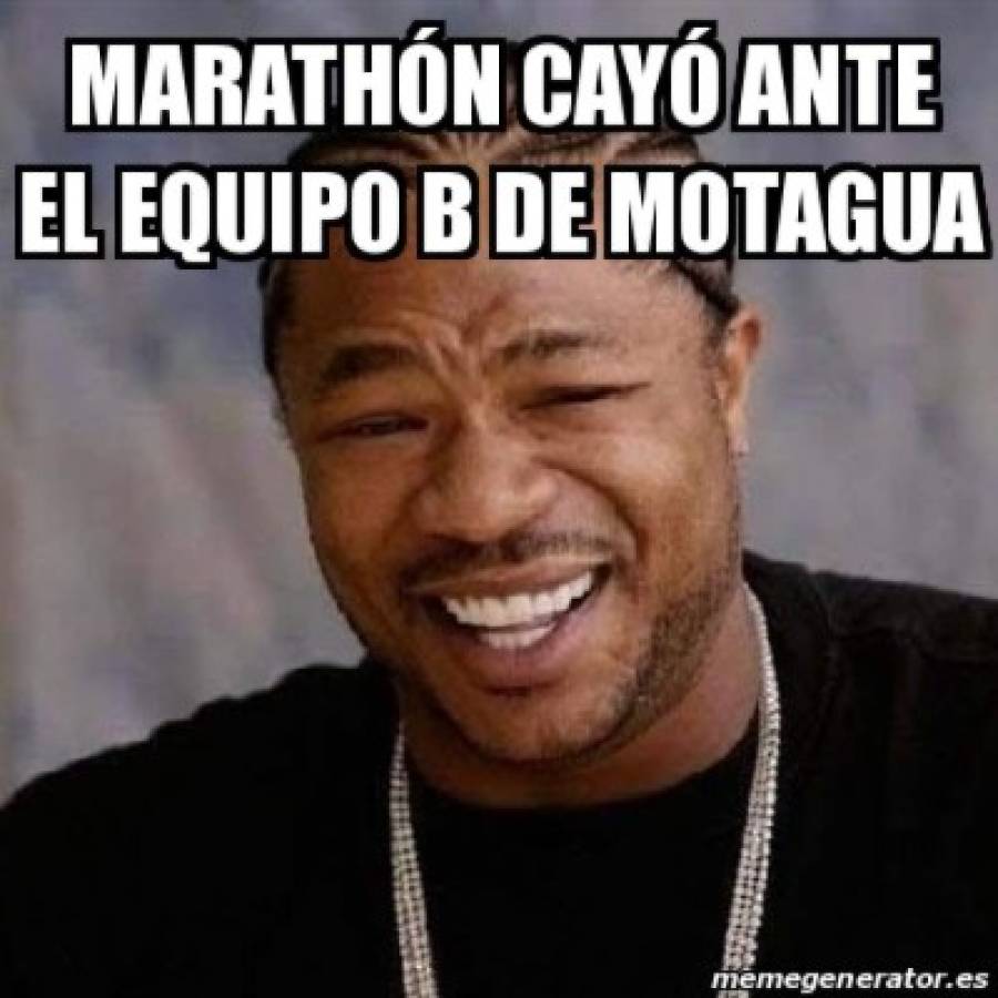 Aficionados del Motagua destrozan al Marathón con divertidos memes