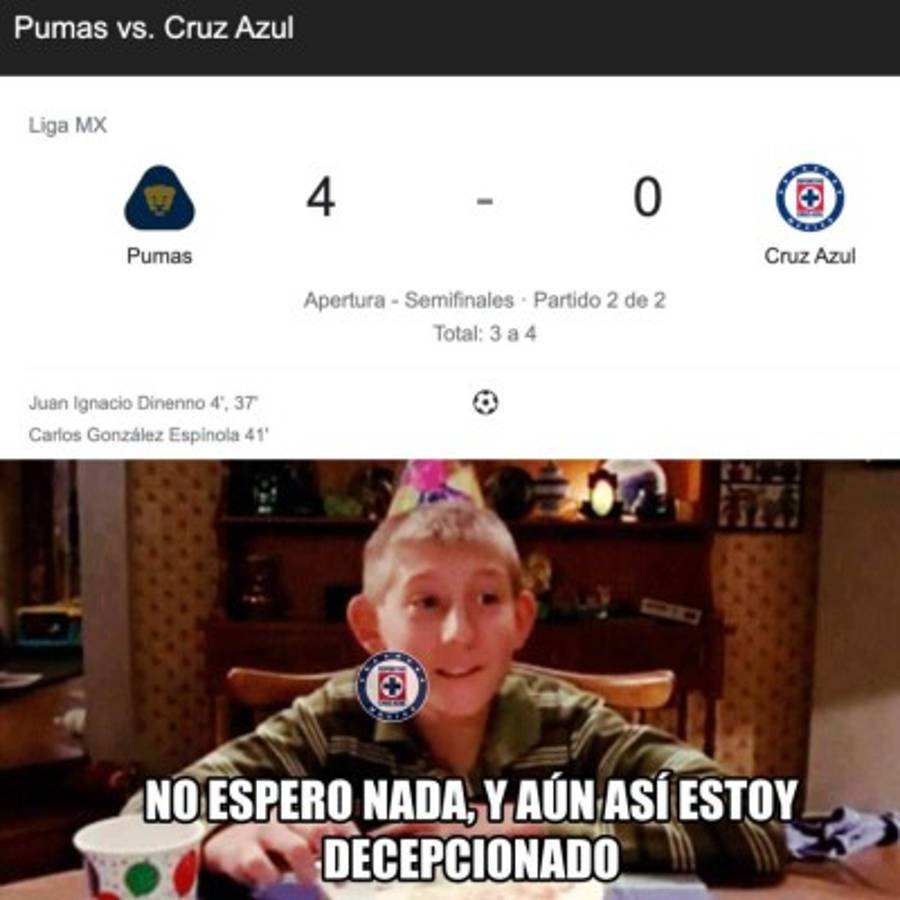 Liga MX: Cruz Azul es humillado con terribles memes tras volverla a cruzazulear contra Pumas