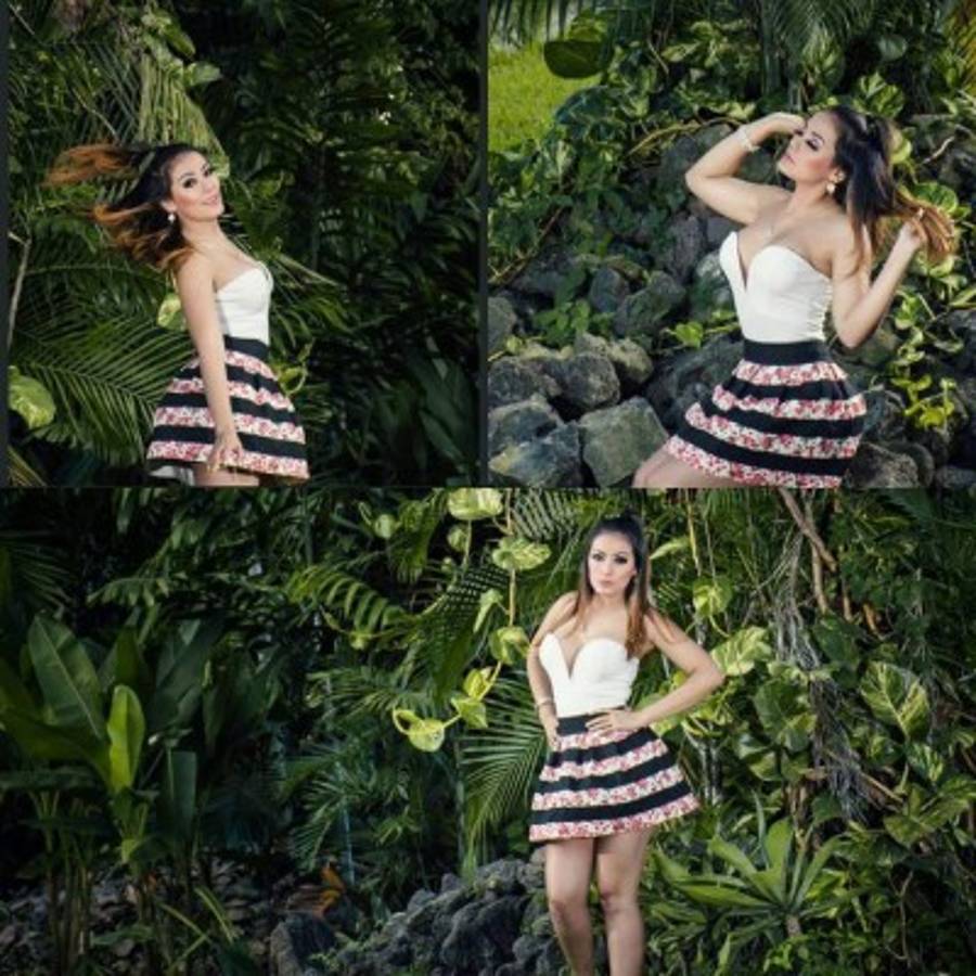 El antes y después de Elsa Oseguera, la sexy hondureña que apoya al Real Madrid