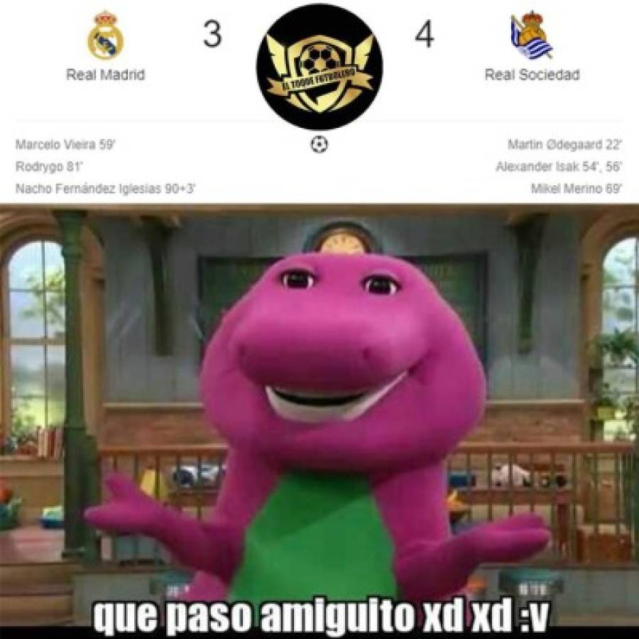 Real Madrid, víctima favorita de los memes tras ser eliminado de la Copa del Rey