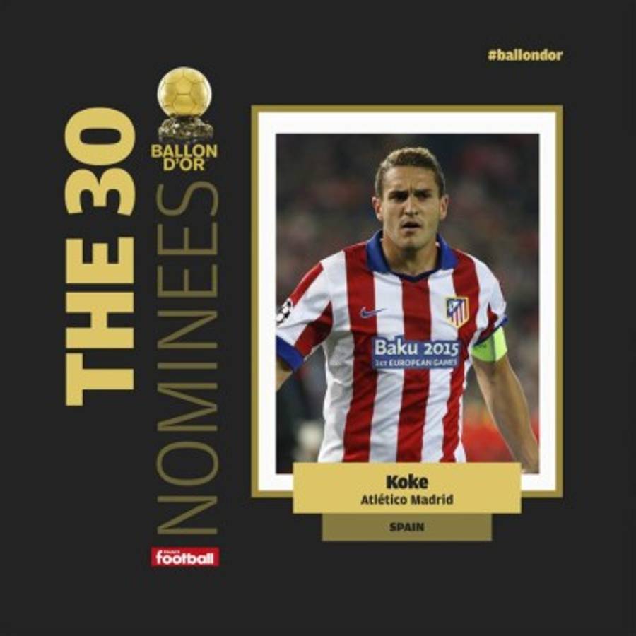 Fotos: Conoce la lista de los 30 jugadores nominados al Balón de Oro