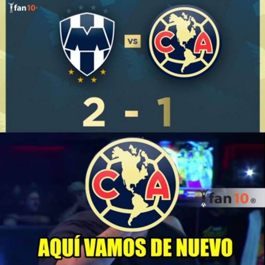 Liga MX: Los memes destrozan al América tras perder ante Monterrey en la final de ida