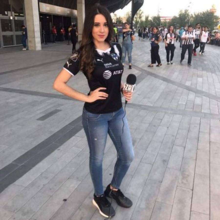 Thelma Salinas, la guapa seguidora del Monterrey que quiere ver a su equipo campeón