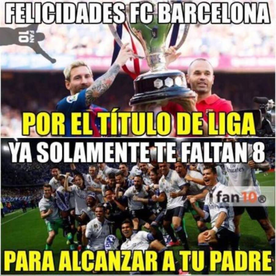 ¡Imperdibles! Los otros memes que no has visto del Barcelona campeón de Liga